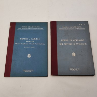 Norme di collaudo dei motori d'Aviazione + allegato grafici e tabelle 1935