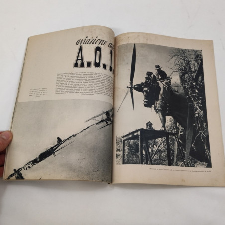 L'ALA D'ITALIA pubblicazione quindicinale dell'Aviazione Fascista 1940