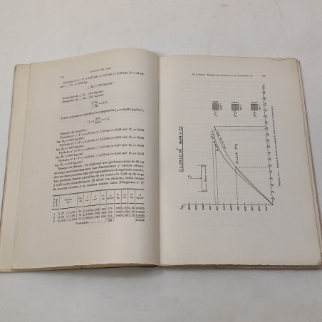 Libro: Resultados Preliminares de Ensayos de esistencia a la compresion 1839