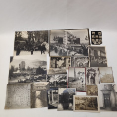 Lotto di 19 fotografie e cartoline primi del 900 Trento Venezia 2