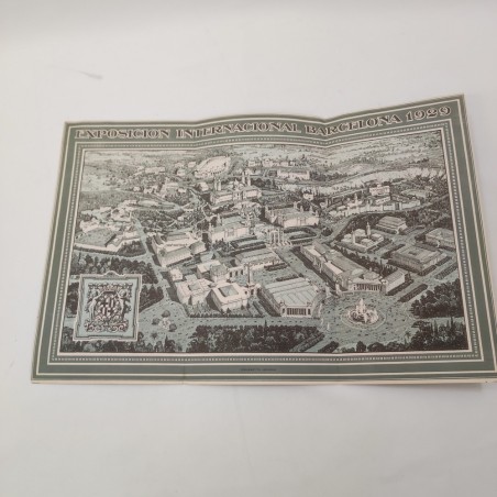 Opuscolo Esposizione Internazionale di Barcellona 1929