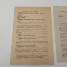 Unione Industriali di Genova, opusoli anno 1944 per comunicazioni 2