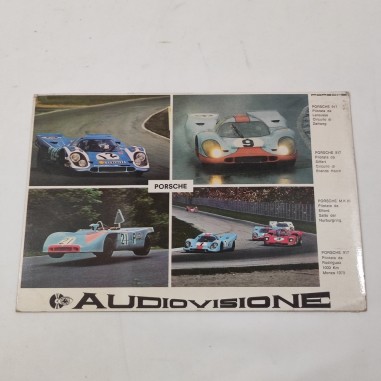 PORSCHE disco vinile 45 giri rumore in gara motori 917 Audiovisione