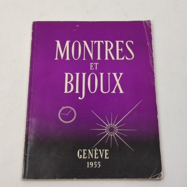 Catalogo orologi e gioielli GENEVE 1955 100 pagine buone condizioni