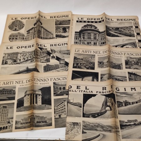 Le Opere del REGIME inserti del Popolo d'Italia 1932