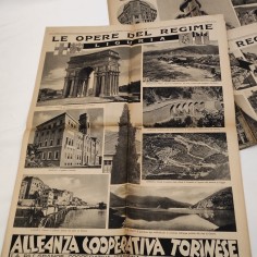 Le Opere del REGIME inserti del Popolo d'Italia 1932 2