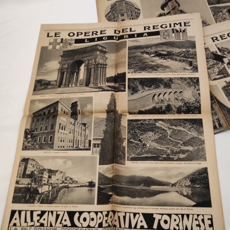 Le Opere del REGIME inserti del Popolo d'Italia 1932