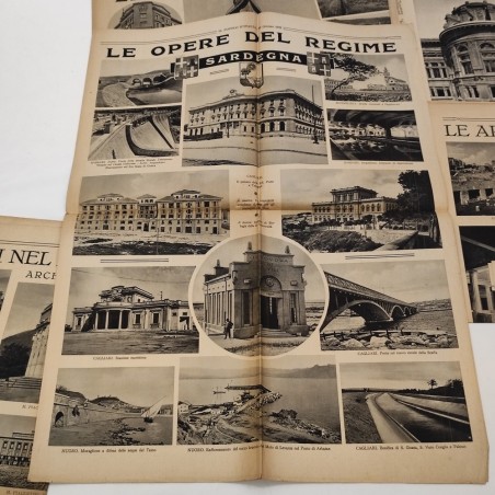 Le Opere del REGIME inserti del Popolo d'Italia 1932