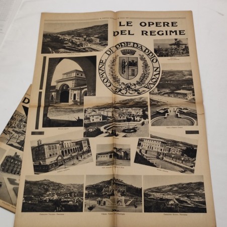 Le Opere del REGIME inserti del Popolo d'Italia 1932