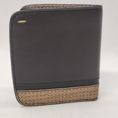 FOLIO Portafoglio Pininfarina in nappa e legno di noce 8 carte credito nuovo 2