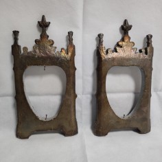 Coppia cornici fine 700 in legno massiccio dipinto 2