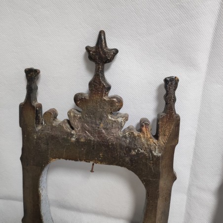 Coppia cornici fine 700 in legno massiccio dipinto