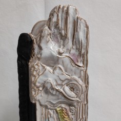 Stele in ceramica Mauro Tampieri allievo Zauli 2