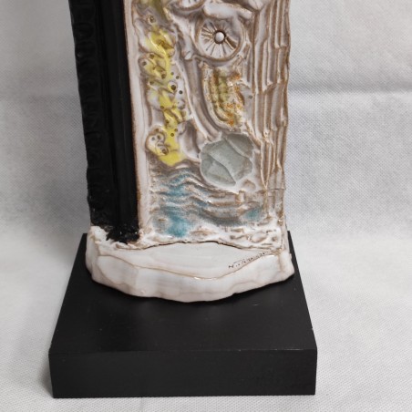 Stele in ceramica Mauro Tampieri allievo Zauli