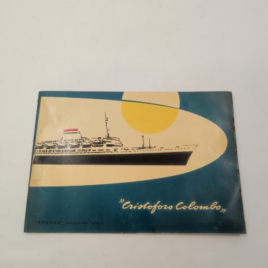 Catalogo nave Cristoforo Colombo 1959