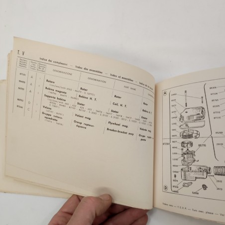 Catalogo parti di ricambio Vespa 125