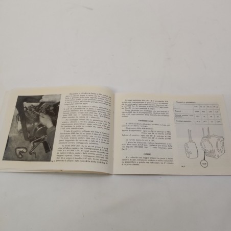 Ristampa Libretto istruzioni e manutenzione Capriolo 75 cc Caproni Trento