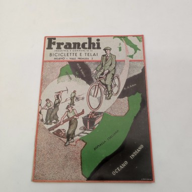 Catalogo biciclette e componenti Franchi anno 1938