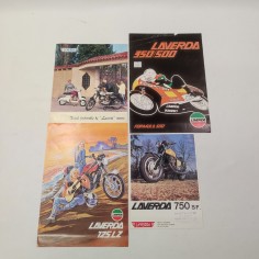 Lotto di 4 brochure Laverda