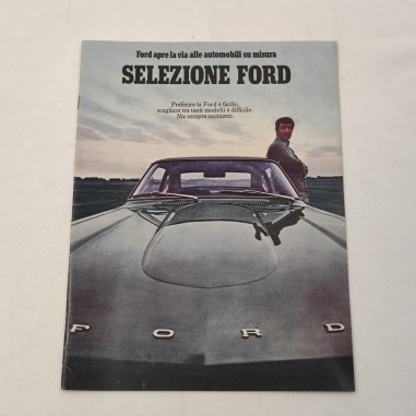 Brochure Selezione Ford gamma veicoli anni 70
