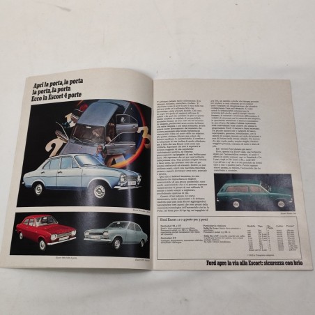 Brochure Selezione Ford gamma veicoli anni 70