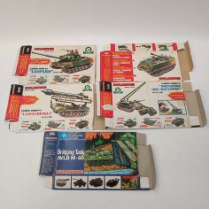 Atllantic - 5 scatole ORIGINALI Carri: 601, 603, 604, 605, 606