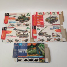 Atllantic - 5 scatole ORIGINALI Carri: 601, 603, 604, 605, 606 2