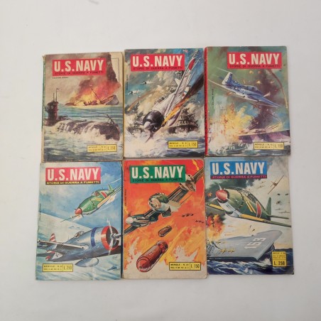 US Navy - Giornalini Guerra: 8, 9, 12, 22, 37, 38