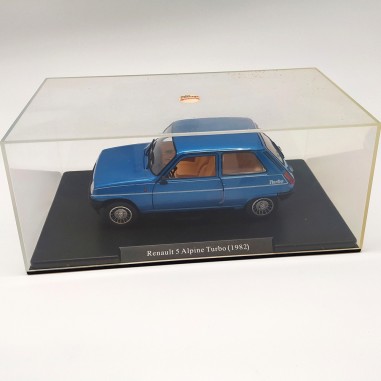 Modellino Die Cast Renault 5 Alpine Turbo (1982) sc. 1/24 mai esposto