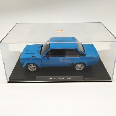 Modellino Die Cast Fiat 131 Abarth (1976) sc. 1/24 mai esposto