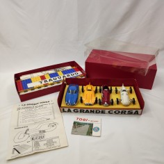 TOGI gioco La Grande Corsa confezione con 4 modellini in metallo anni 60