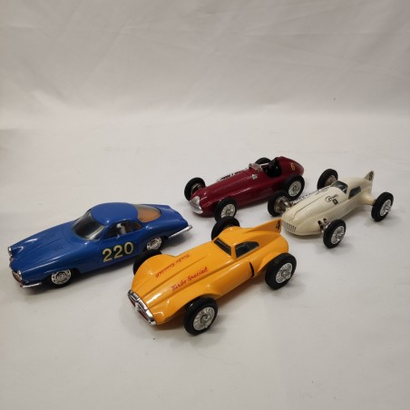 TOGI gioco La Grande Corsa confezione con 4 modellini in metallo anni 60