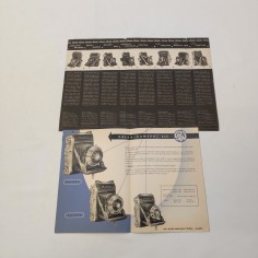 Macchinee fotografiche BALDA lotto di due cataloghi anni 40 2