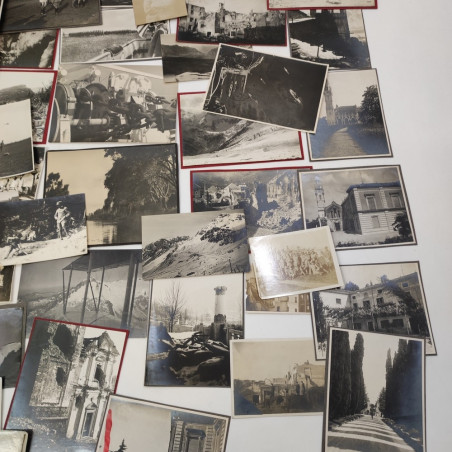 Lotto di circa 60 fotografie originale ex album personale periodo primo 900