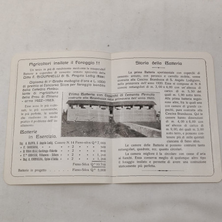 Brochure Silos per Foraggio ditta Giovannelli