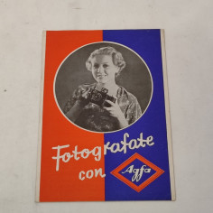 Opuscolo Fotografare con Agfa anno 1936 XVI