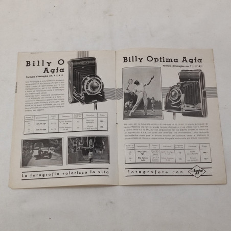 Opuscolo Fotografare con Agfa anno 1936 XVI
