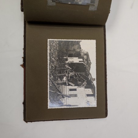 Album fotografico con numerose fotografie dal fronte della prima Guerra Mondiale