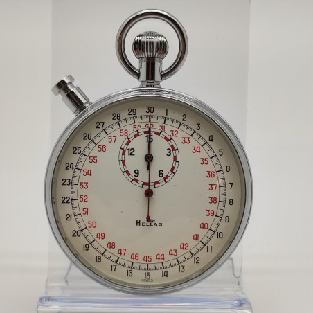 HELLAS contasecondi in acciaio d. 58 mm  usato ottime condizioni