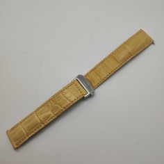 NOS cinturino per orologio in pelle TAG HEUER inusato 2