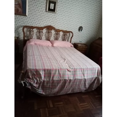 Camera da letto in legno rivestito periodo fine anni 60