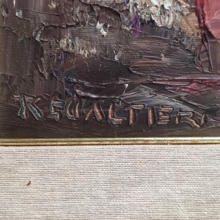 Renata Gualtieri olio su tela 31x21 cm