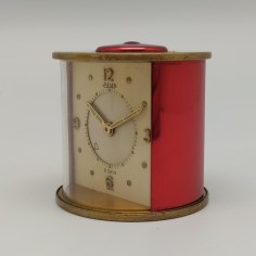 JAEGER sveglietta da comodino 8 giorni stile anni 70 2