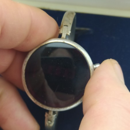 EUROTRONIC orologio polso donna al quarzo quadrante led rossi vintage
