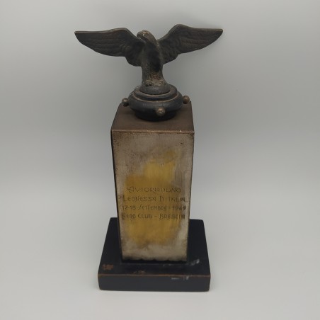 Trofeo avioraduno Leonessa d'Italia Brescia 1949 h. 31 cm