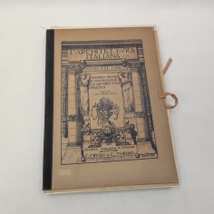 Rivista L'Architettura Italiana Anno XXI 1926 annata completa