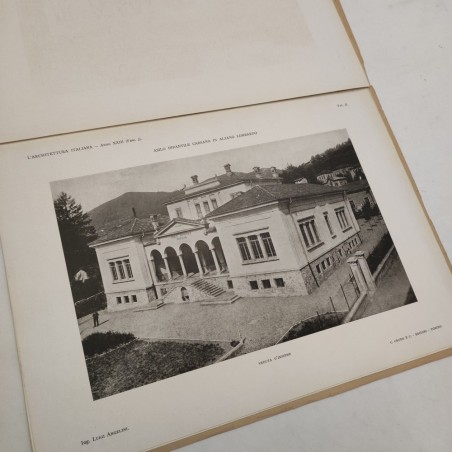 Rivista L'Architettura Italiana Anno XXIII 1928 fascicoli 1 2 3