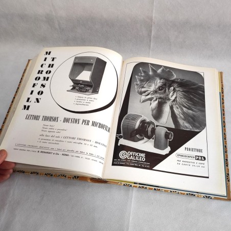 Rivista FERRANIA annata completa anno 1953 rilegata