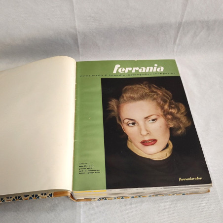 Rivista FERRANIA annata completa anno 1955 rilegata
