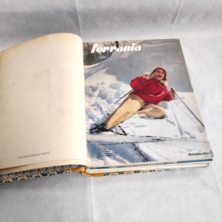 Rivista FERRANIA annata completa anno 1959 rilegata